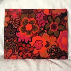 Wilson Jones Photo Album Vintage Cloth Cover VTG Scrapbook Vibrant colours